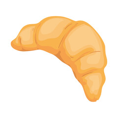 cute croissant design