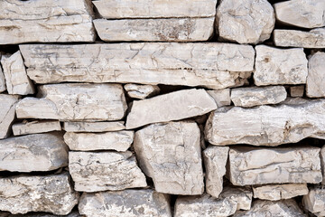 Stone wall for brick, stone or ruined wall texture