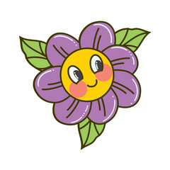 cartoon flower design
