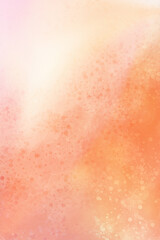 Obraz premium Abstract orange and white watercolor background. Watercolor background for invitations, cards, posters. Texture, abstract background, color splashing