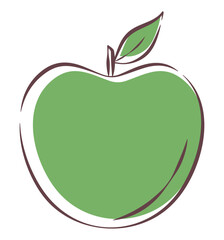 green apple design