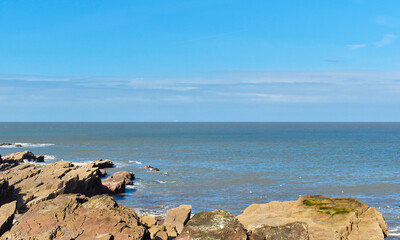 Rocks Ilfracombe coast 2