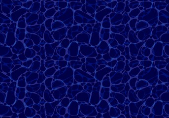 Abstract ocean waves seamless water pattern for clothes print and kids accessories and fabrics and wrapping