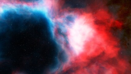 Night sky - Universe filled with stars, nebula and galaxy
