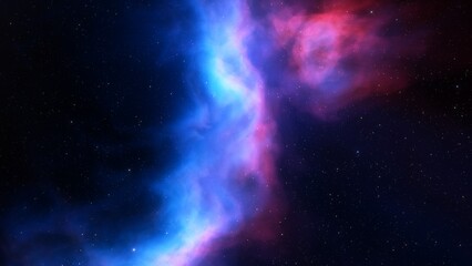 Space nebula, for use with projects on science, research, and education. Illustration
