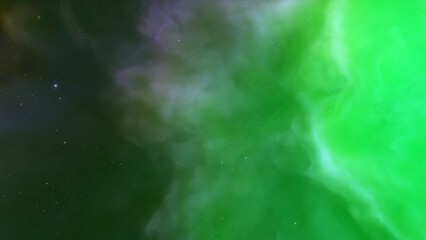 Deep space nebula with stars. Bright and vibrant Multicolor Starfield Infinite space outer space background with nebulas and stars. Star clusters, nebula outer space background 3d render
