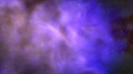 Deep space nebula with stars. Bright and vibrant Multicolor Starfield Infinite space outer space background with nebulas and stars. Star clusters, nebula outer space background 3d render
