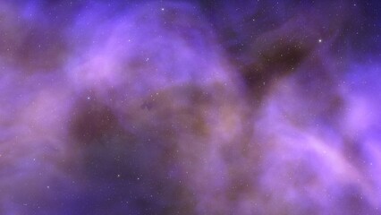 Deep space nebula with stars. Bright and vibrant Multicolor Starfield Infinite space outer space background with nebulas and stars. Star clusters, nebula outer space background 3d render
