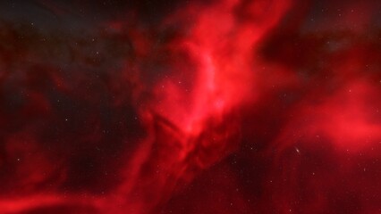 Deep space nebula with stars. Bright and vibrant Multicolor Starfield Infinite space outer space background with nebulas and stars. Star clusters, nebula outer space background 3d render  © ANDREI