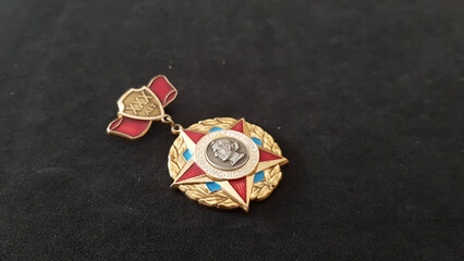 Original SOVIET maedal, Badges, Collections, flags, mechanical watches שעונים 