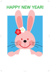 Greetings of the New Year 2023.
2023 is the Year of the Rabbit in Japan.