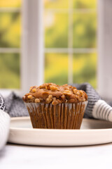 Banana Nut Muffin In A Kitchen