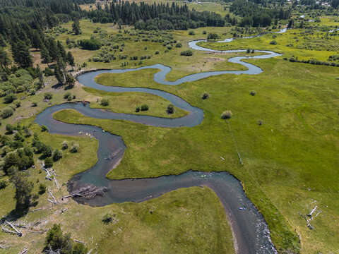 Kayaking Wood River, Oregon