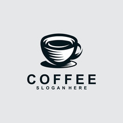 coffee logo vector design template