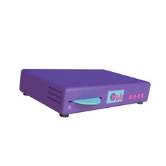 3d electronic object video player