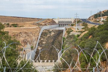 Folsom Dam spillway 