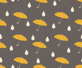 Rainy day pattern