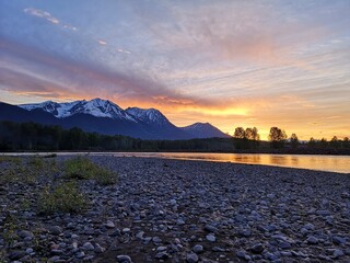 Bulkley River Sunset
