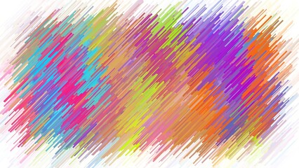 esthetic 4K colorful watercolor presentation backgrounds and textures with colorful abstract art creations. Colorful background of shading pen doodles. Emotional inspirational art.