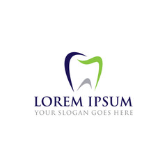 dental logo , dentist logo vector