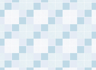 青いブロックのシームレスなパターン