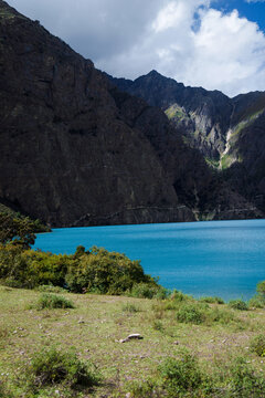 lake in the mountains