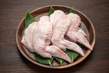 鶏肉の手羽先生肉