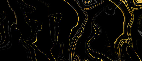 black and gold liquid marble background