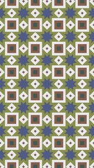 Simple ornamental pattern, textile print. Pattern for fabric and trellis. Geometric pattern. Seamless surface. Minimalist wallpaper.