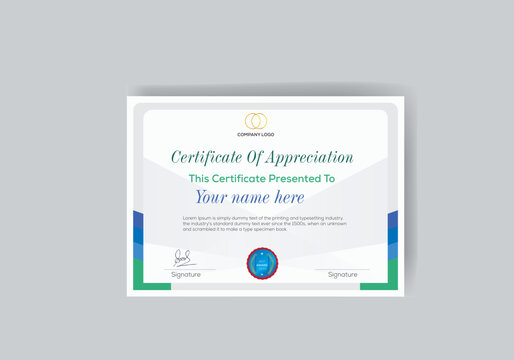 Certificate Design