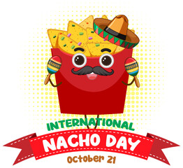 International Nacho Day Banner Design