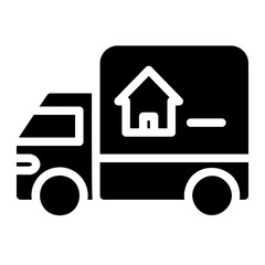 delivery glyph icon