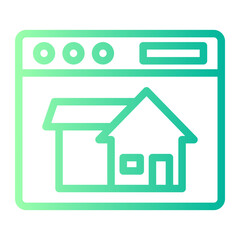 website gradient icon
