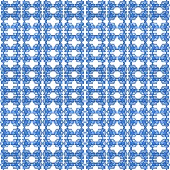 The Blue infinity triangle in modern seamless pattern