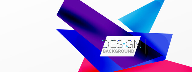 Background abstract overlapping shapes. Minimal composition vector illustration for wallpaper banner background or landing page
