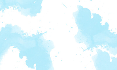 Fototapeta na wymiar a white background with blue brush
