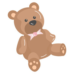 Obraz premium TEDDY BEAR Sticker