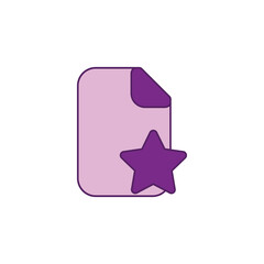 flat style document icons suitable for web, app, banner, etc