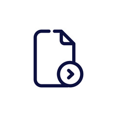 flat style document icons suitable for web, app, banner, etc