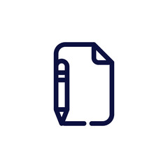 flat style document icons suitable for web, app, banner, etc