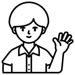 student line icon