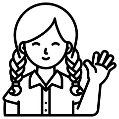 student line icon