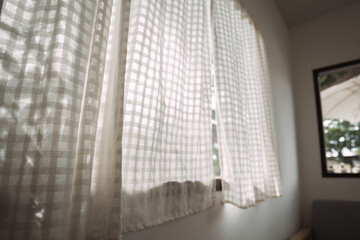 Fototapeta na wymiar window and curtains