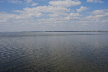 Artificial lake in Goczalkowice town at Silesian district in Poland