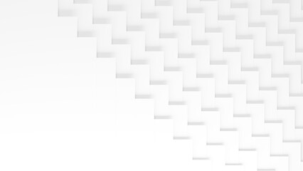 Fototapeta premium White scales. Clean simple pattern background for text card, web, presentation, news etc. 3D render.