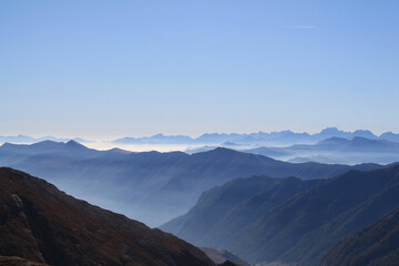 The Natural Park of Queyras in the hautes Alpes, France