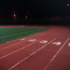 treadmills at night