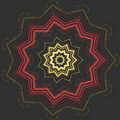 Mandala. Decorative round ornament. Arabic, Indian, ottoman motifs. For cards, invitations, t-shirts. color illustration