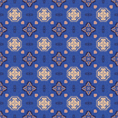 Leaves Seamless Pattern Background Garden Nature Plant Art Traditional Ornament 