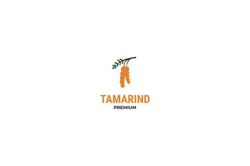 Obraz premium Flat illustration tamarind logo vector design idea